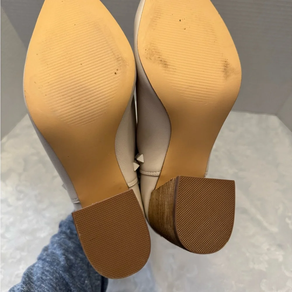 Steve Madden 8M Gloria Studded Booties Rocker Rockabilly Chic Heels Punk Country